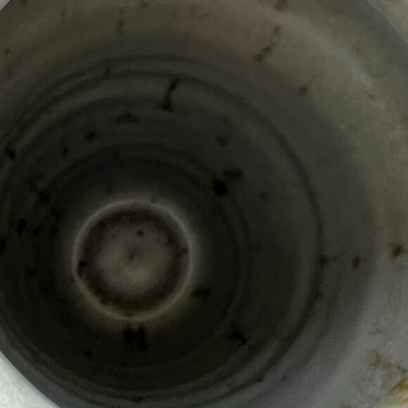 Studio Art Pottery Stoneware Tall Vase Glaze Brown Drips Signed By Carol R. - Picture 8 of 16